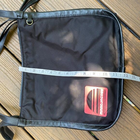 MARC JACOBS Sport Nylon and Leather Tote Color Black &‎ Pink - Picture 10 of 11